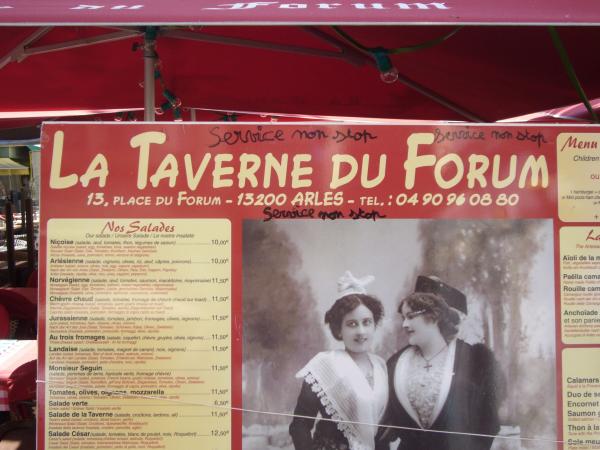 Cedule La Taverne du Forum